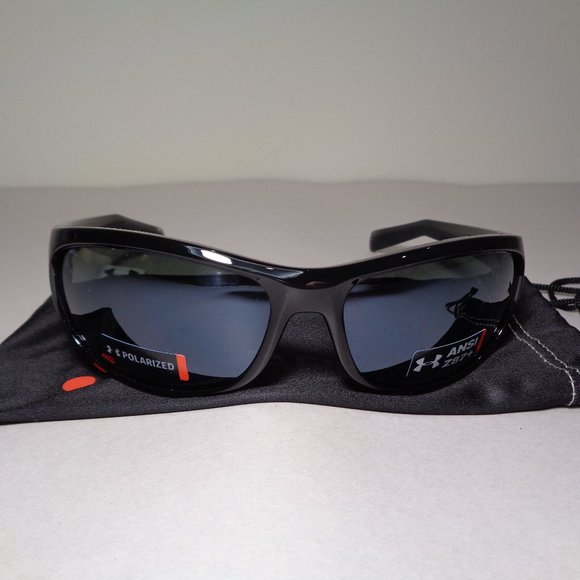 Under Armour CAPTURE Shiny Black New Sunglasses main image 10